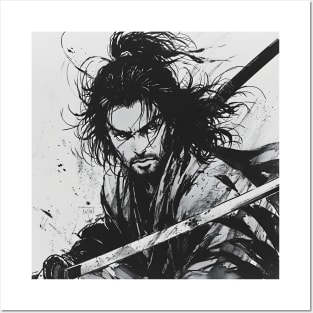 Vagabond Chronicles: Samurai Journeys, Manga Excellence, and Artistic Wonders Unveiled Posters and Art